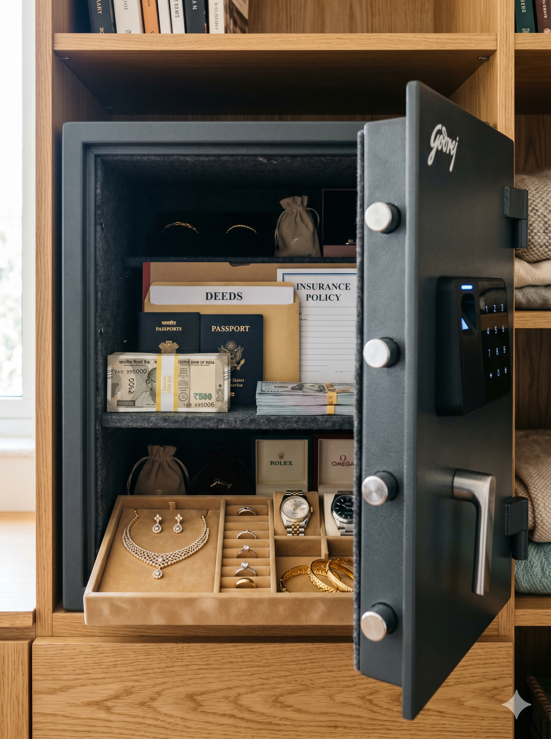 Godrej Interio locker display